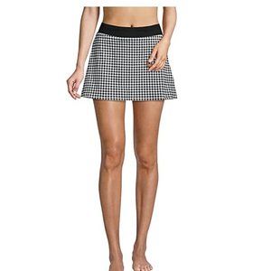 NWT Lands' End Women's Mini Swim Skirt Bottom w/Panty Liner Size 6L $80 Y147